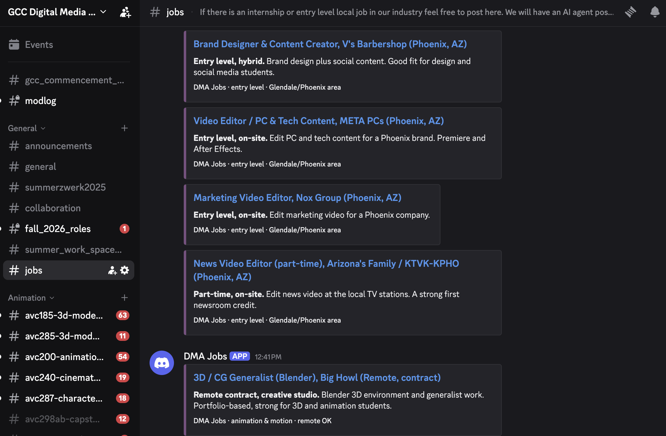 The Digital Media Discord community